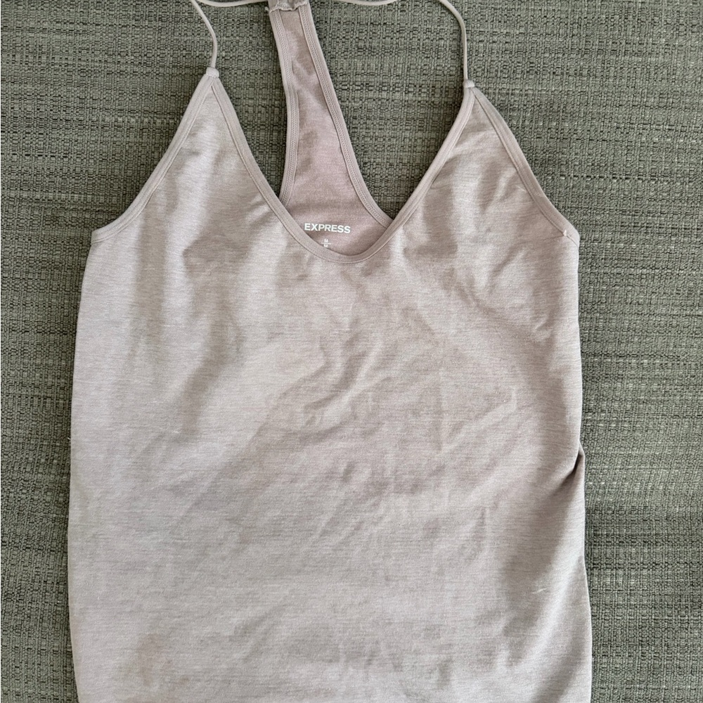 Express Women's Light Pink Tank Top